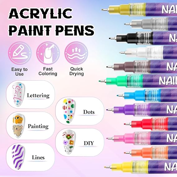 Glamzi™ -  The Nail Art Pen Kit