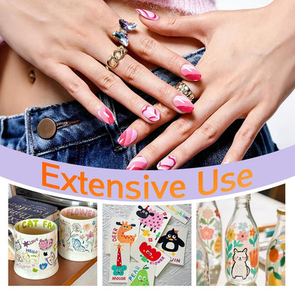 Glamzi™ -  The Nail Art Pen Kit