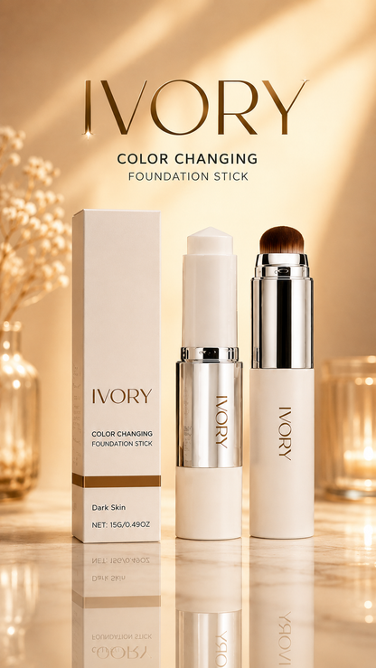 Ivory™- Korean Color-Changing Foundation Stick